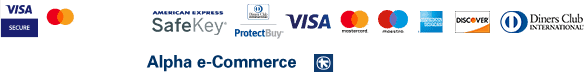 Acceptable credit and debit cards